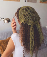 Crochet Mesh Bandana & Hip Wrap Pattern
