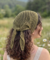 Crochet Mesh Bandana & Hip Wrap Pattern