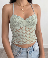 Seashell Crochet Lace Top Pattern PDF