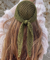 Crochet Mesh Bandana & Hip Wrap Pattern