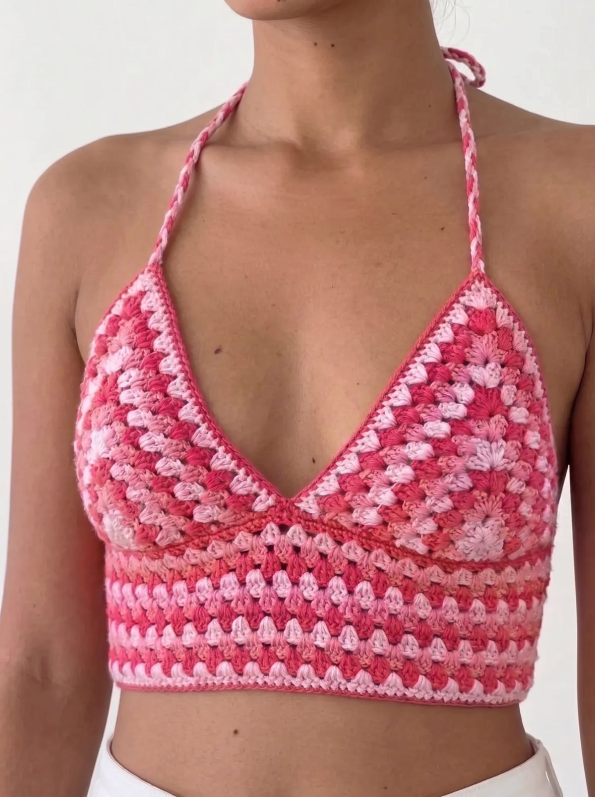 Granny Stitch Crochet Bralette Pattern