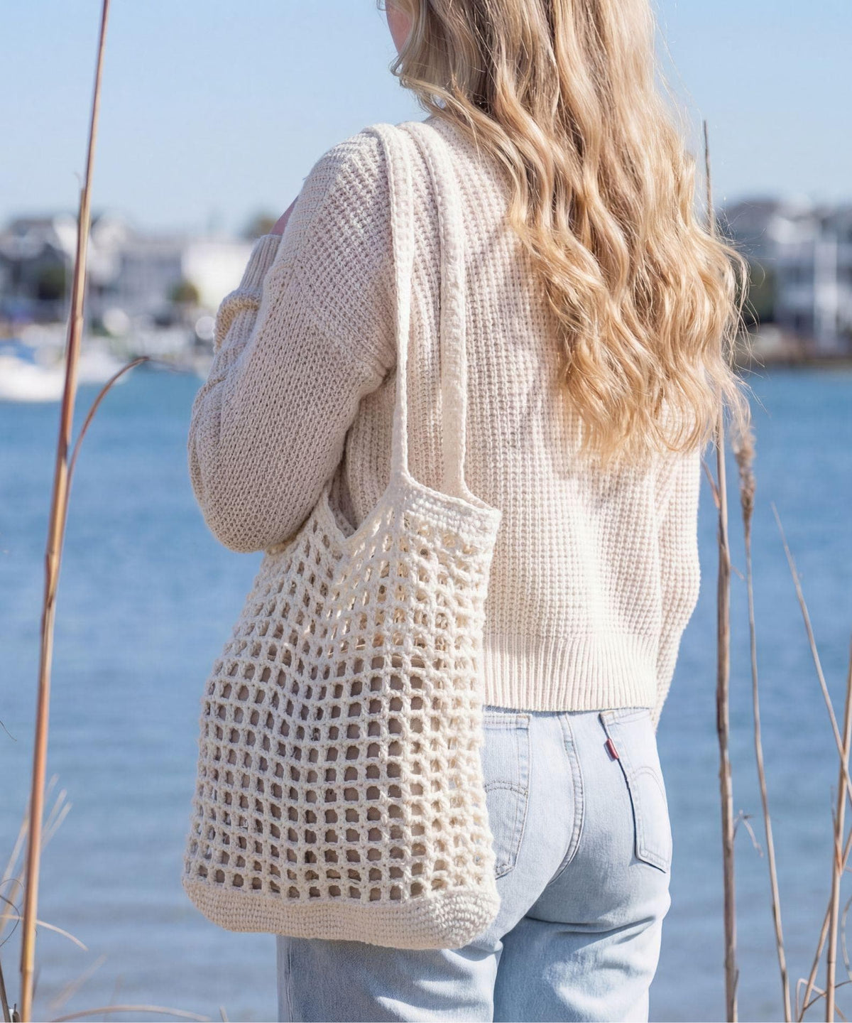 Crochet Bag Pattern | Crochet Hobo Tote Bag Pattern | Beginner Shoulder Bag | summer bag | Granny Stitch Tote Bag | (PDF Download) - Image 4