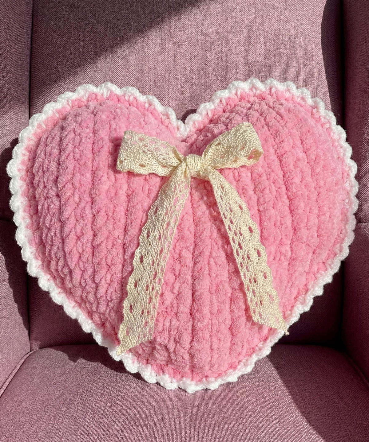 Crochet Heart Plushie Pattern | Easy Step by Step | Pdf download - Image 3