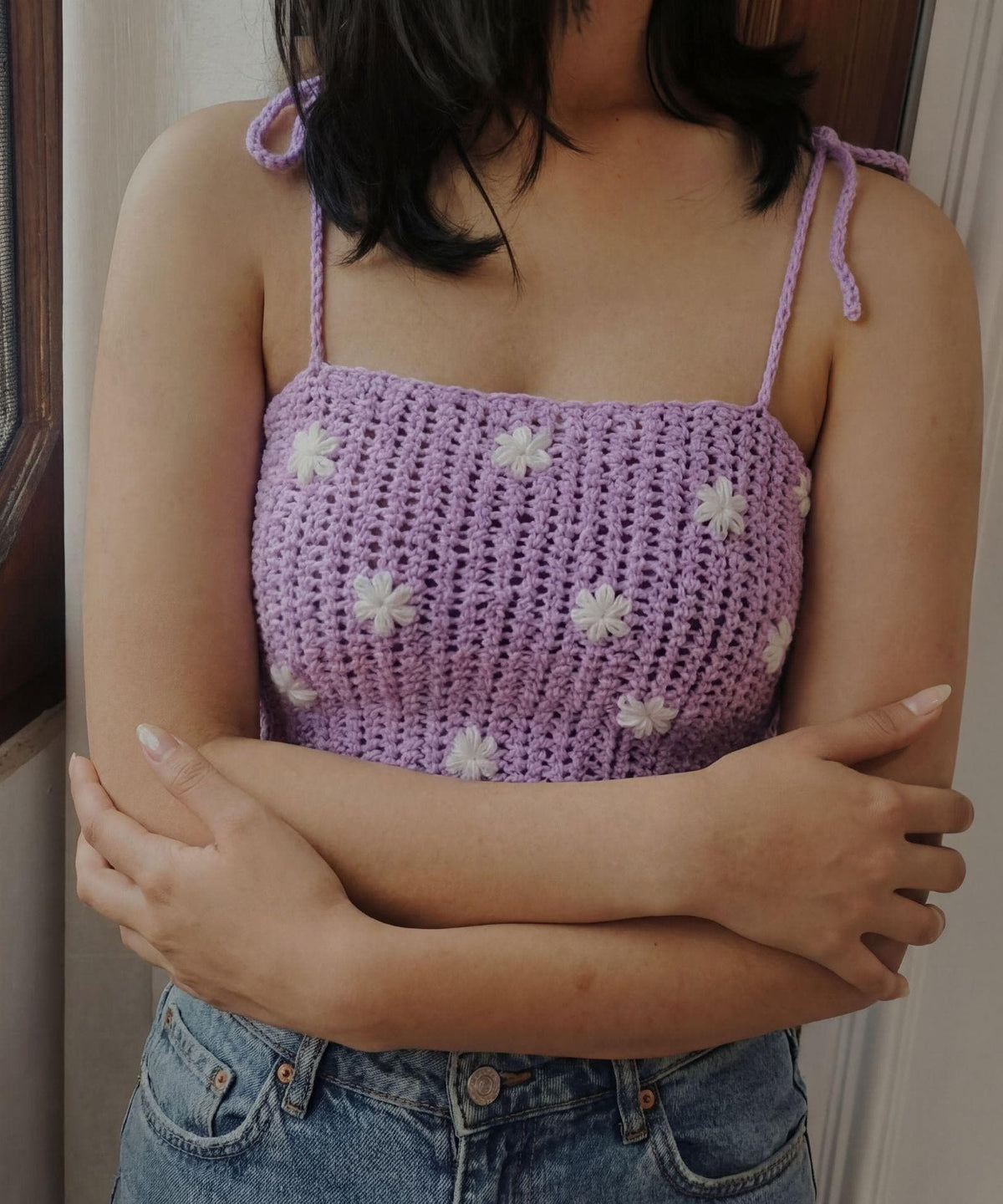 Crochet Crop Top Pattern | Summer Tank Top Pattern | Festival Crochet Pattern | Beginner Friendly Bralette - Image 5
