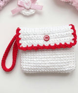 Crochet Wallet Pattern PDF | Mini Wristlet Clutch Purse | Easy Beginner Crochet Bag | Cute Button Pouch | PDF Download - Image 5