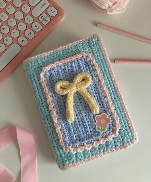Crochet Book Cover Pattern | Crochet Book Sleeve | Gift for Book Lovers | Bookish Crochet Pattern | (Digital PDF) - Image 3