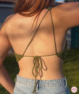 Crochet One Shoulder Top Pattern PDF | Asymmetric Crop Top | Halter Neck | Easy Summer Top | Festival Crochet | Instant Digital Download - Image 5