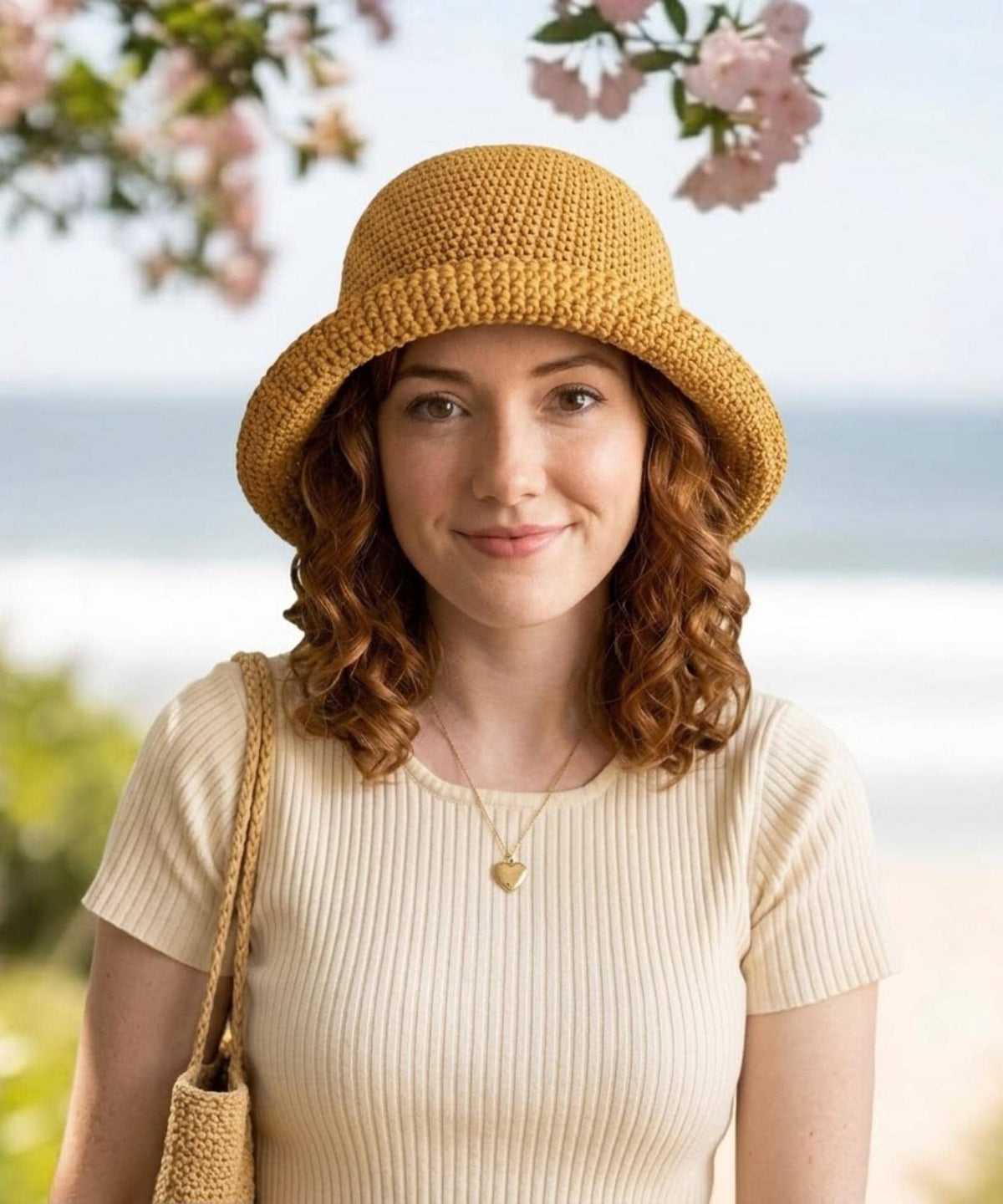 Crochet Bucket Hat Pattern PDF | 4 Sizes Baby to Adult | Easy Ribbed Sun Hat | Beginner Crochet Summer Hat | Instant Download - Image 5