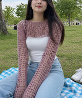 Crochet Mesh Shrug Pattern PDF | Long Sleeve Bolero Top | Boho Crop Shrug | Summer Crochet Top | Crochet Pattern | Instant Download - Image 3