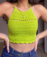 Crochet Granny Bralette Pattern | Crochet Bralette | Summer Crochet Top Pattern | Boho Halter Top | Beginner Friendly - Image 5