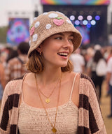 Crochet Strawberry Bucket Hat Pattern PDF | Fruit Appliqué Sun Hat | Easy Beginner Cottagecore Summer Beach Hat Instant Download - Image 3