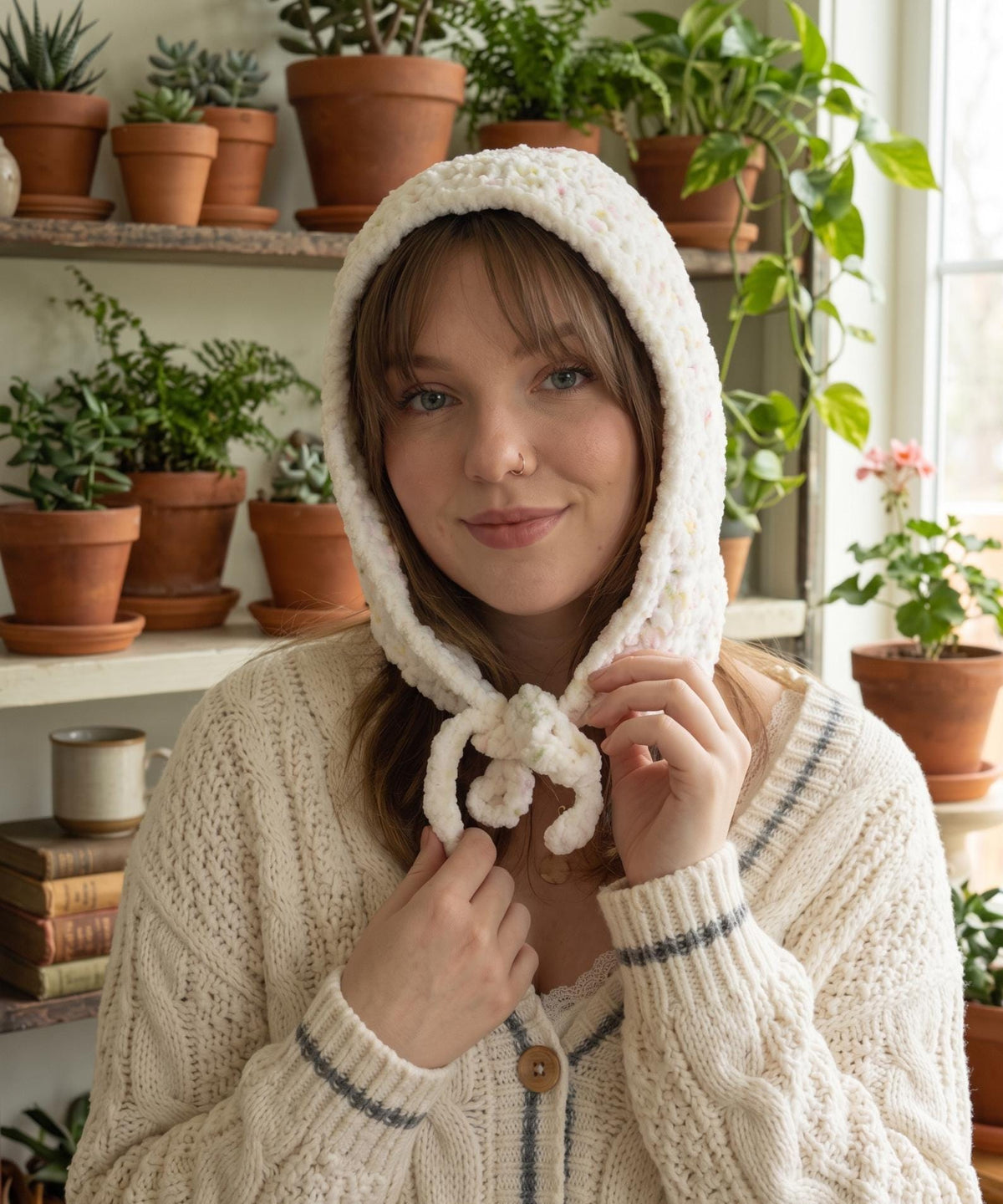 Crochet Balaclava Pattern PDF | Turtleneck Hoodie Hooded Cowl | Adult & Child Sizes | Beginner Friendly Winter Crochet Instant Download - Image 5