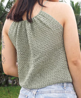 Crochet Halter Top Pattern PDF | Boho Crop Top Summer | Keyhole Neck Tie Top | Summer Crochet Top |  Crochet Pattern |  Digital Download - Image 3