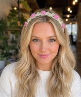 Crochet Rose Headband Pattern PDF | Floral Flower Hairband | Boho Cottagecore Hair Accessory | Bridal Wedding Crown Instant Download - Image 2