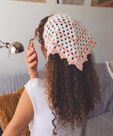 Crochet Bandanna PDF Pattern | Triangle Headscarf | Boho Headscarf | Summer crochet pattern | Digital Download | Crochet Pattern - Image 2