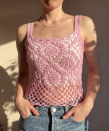 Crochet Lace Top Pattern PDF | Mesh Tank Top | Sheer Layering Top | Boho Beach Cover Up | Easy Summer Crochet Instant Download - Image 4