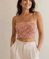 Crochet Tank Top Pattern PDF | Ribbed Cami Crop Top | Boho Summer Beach Top | Spaghetti Strap Festival Tank | Instant Download - Image 5