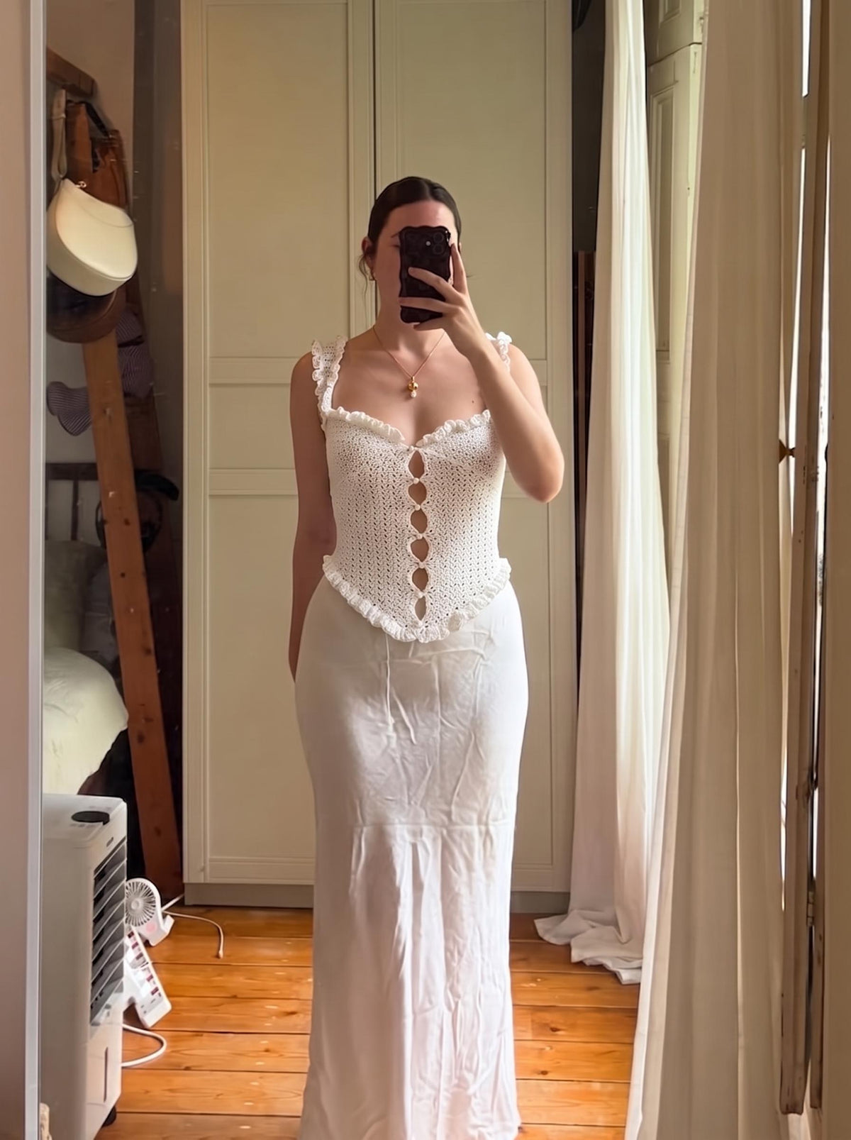 Crochet Corset Top Pattern PDF | Ruffle Bustier Crop Top | Coquette Lace Top | Cottagecore Boho Summer Crochet Instant Download - Image 2